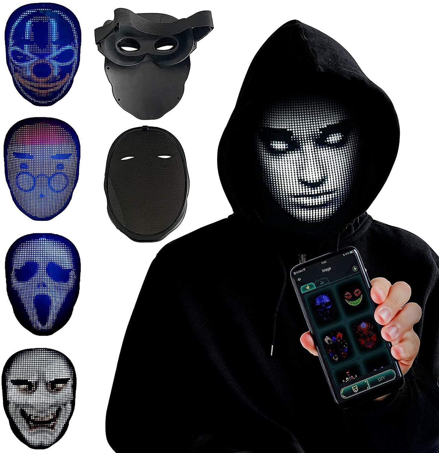 Eclipse X — Custom LED Mask